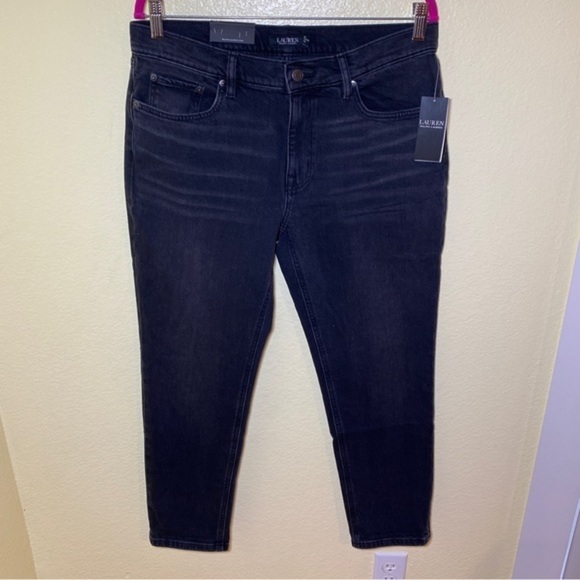 Lauren Ralph Lauren Women's Relaxed Tapered classic Ankle Jeans size 8 - Picture 3 of 10